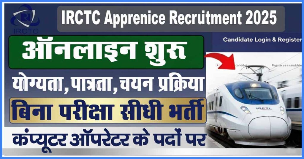 IRCTC Apprentice Recruitment 2025