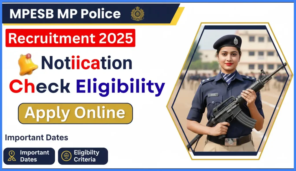 MPESB MP Police Recruitment 2025