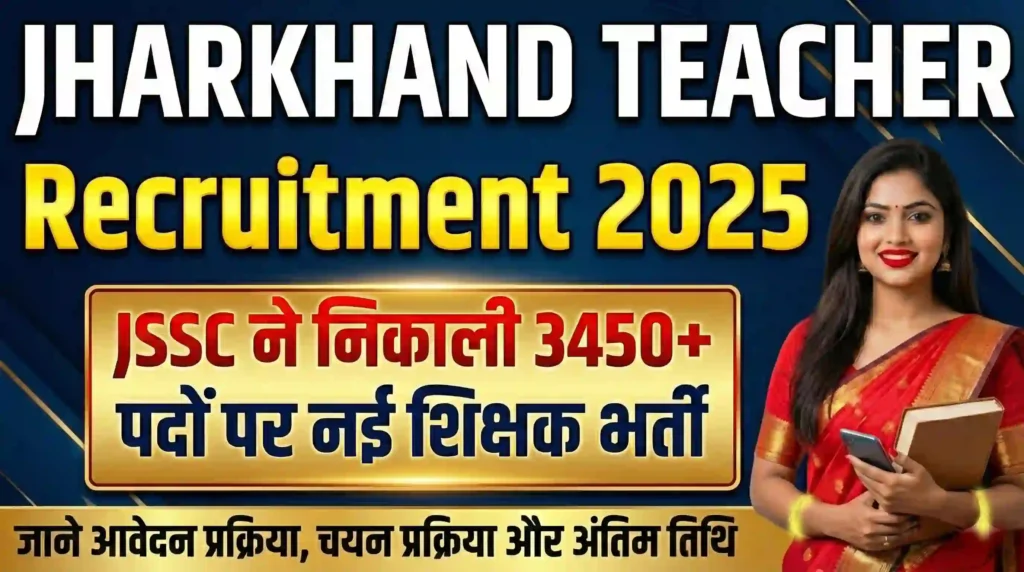 Jharkhand Teacher Recruitment 2025