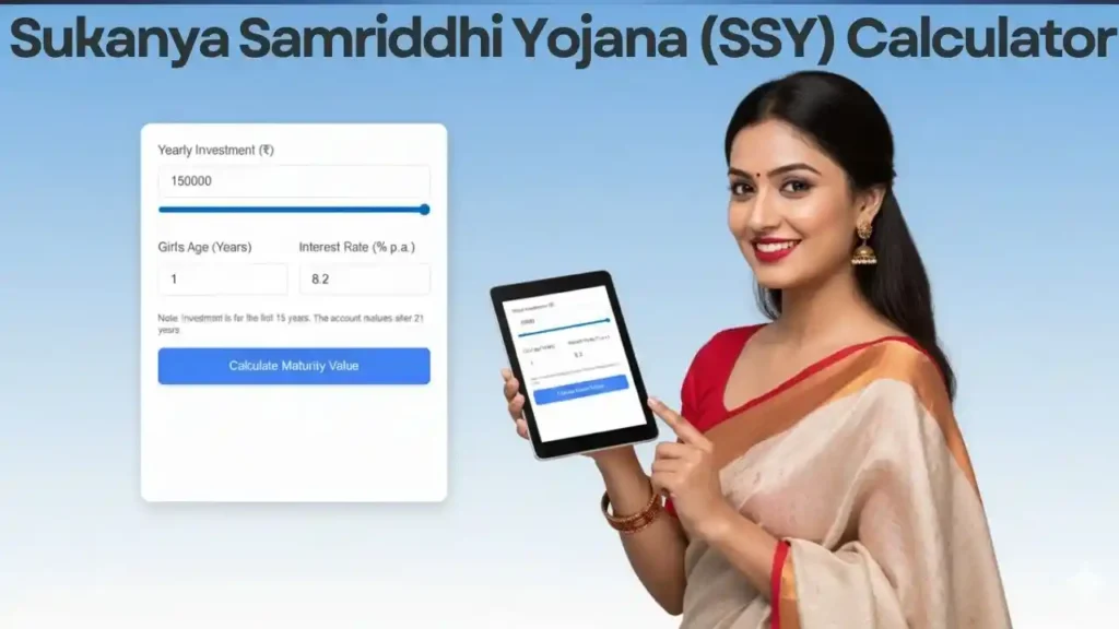 Sukanya Samriddhi Yojana (SSY) Calculator