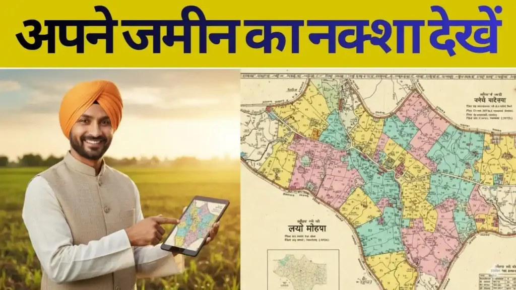 अपने जमीन का नक्शा देखे