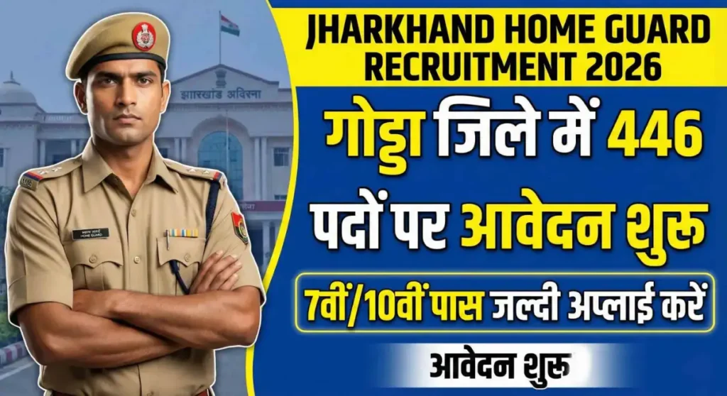 Jharkhand Home Guard Recruitment 2026