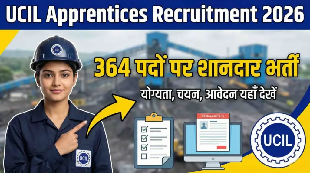UCIL Apprentices Recruitment 2026