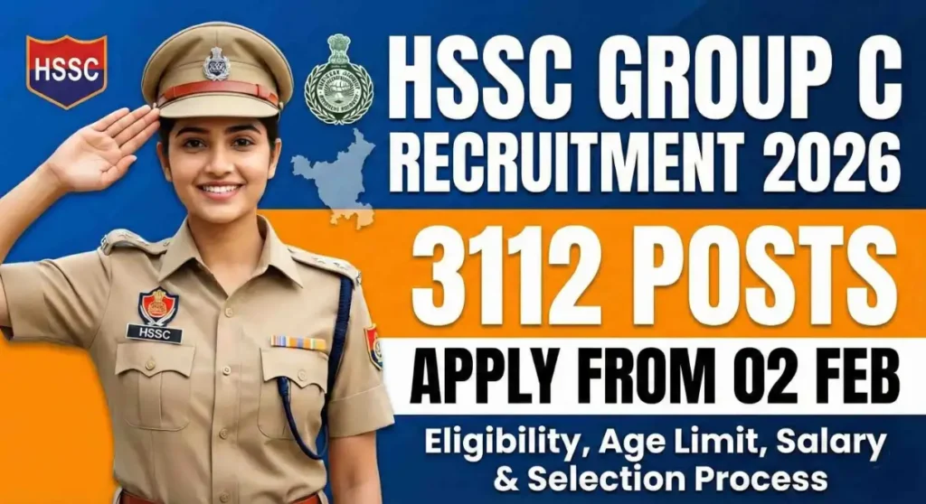 HSSC Group C Recruitment 2026