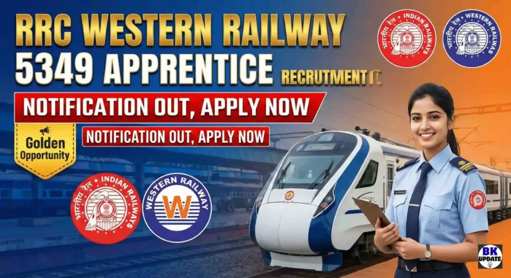 RRC Western Railway 5349 Apprentice Recruitment 2026