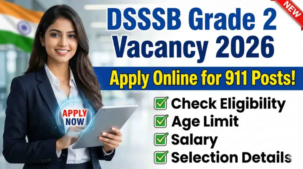 DSSSB Grade 2 Vacancy 2026