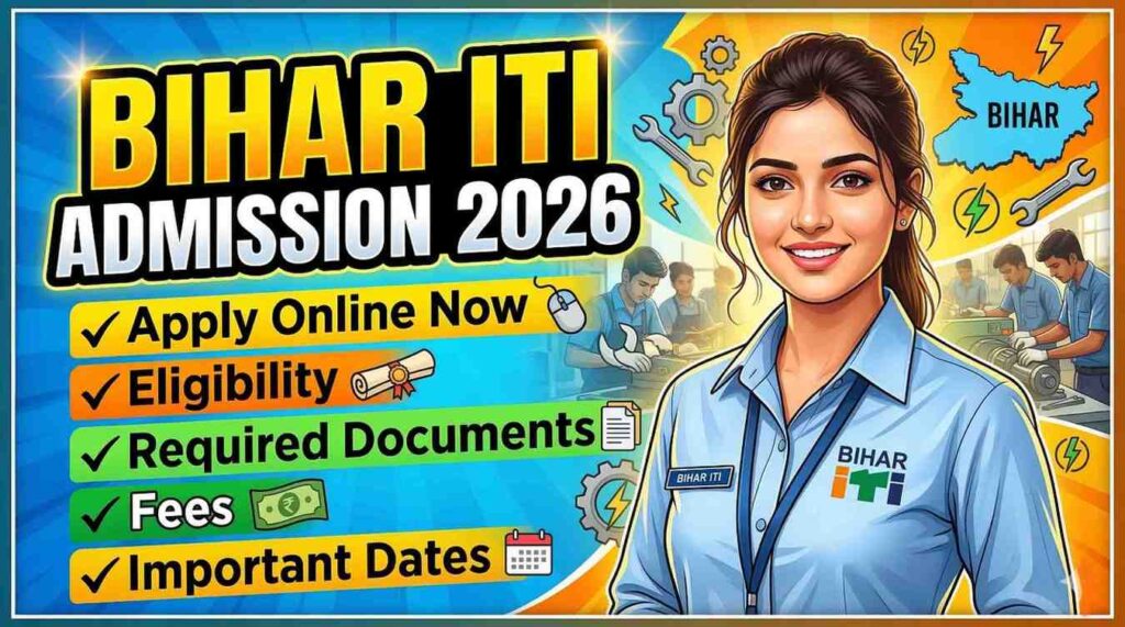 Bihar ITI Admission 2026
