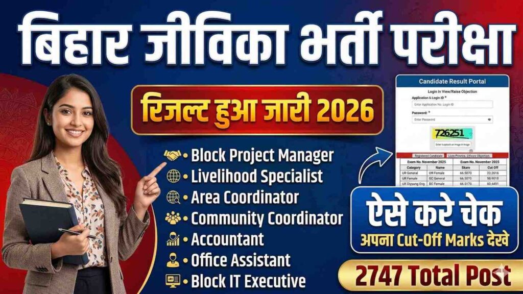 Bihar Jeevika Result 2026